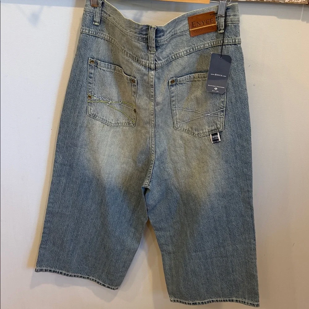 Enyce NWT‎ Blue Denim Baggy Shorts Size 34